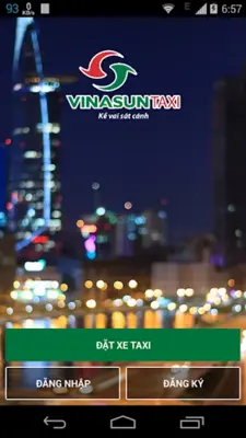 Vinasun Taxi android App screenshot 1